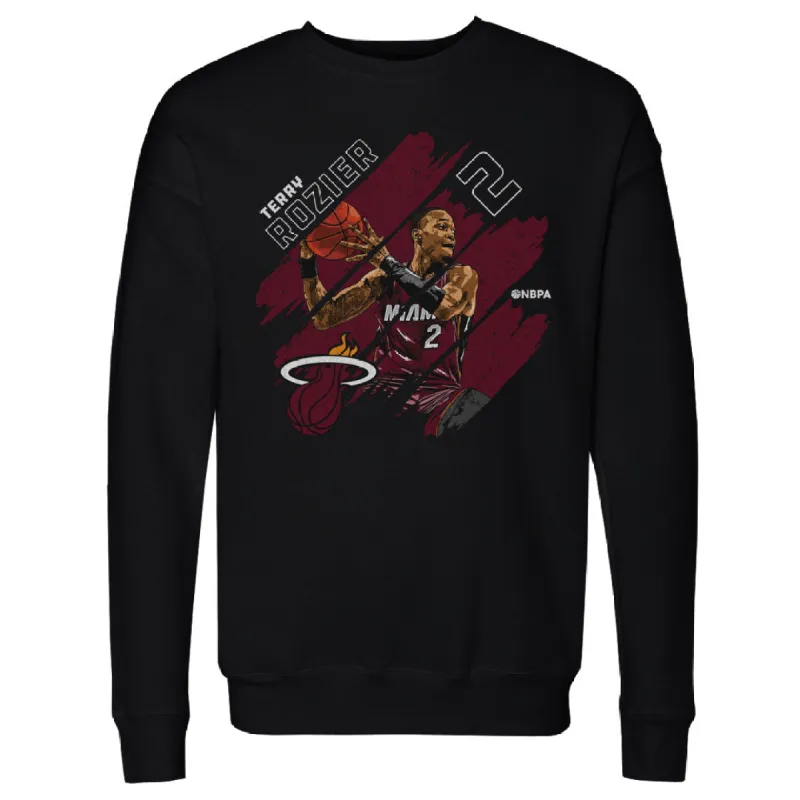 Terry Rozier Miami Heat Stripes WHT sold by 500 Level