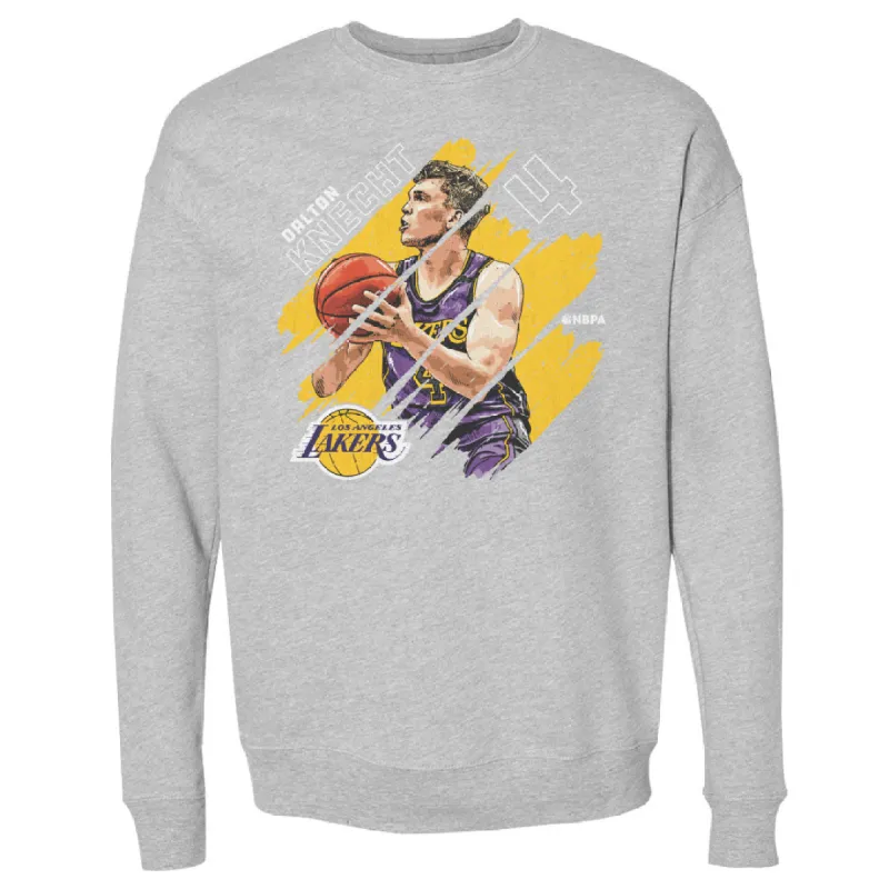 Dalton Knecht Los Angeles Lakers Stripes WHT sold by 500 Level