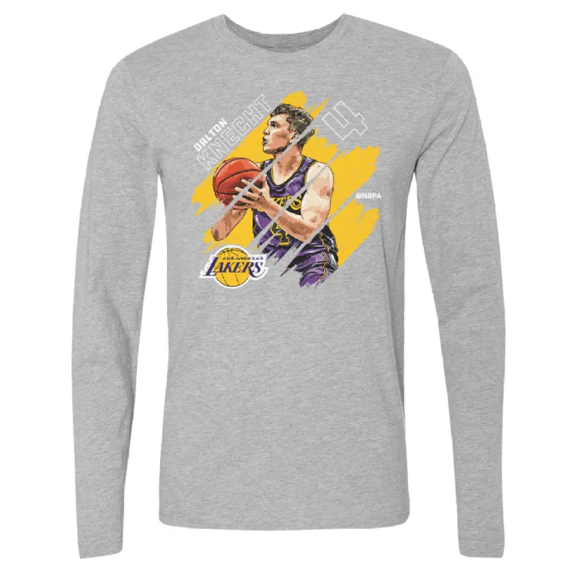 Dalton Knecht Los Angeles Lakers Stripes WHT sold by 500 Level