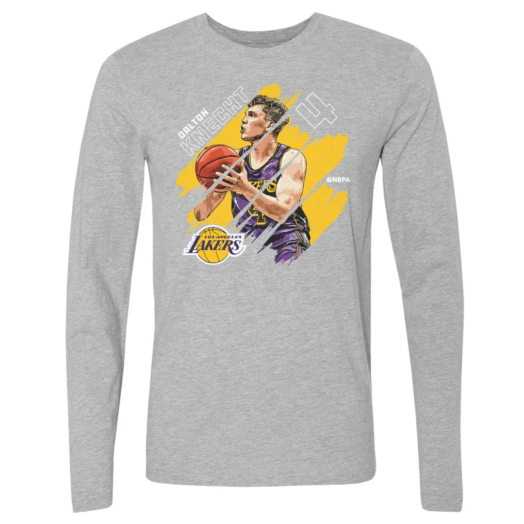 Dalton Knecht Los Angeles Lakers Stripes WHT sold by 500 Level