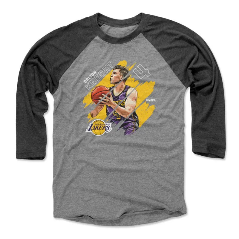 Dalton Knecht Los Angeles Lakers Stripes WHT sold by 500 Level