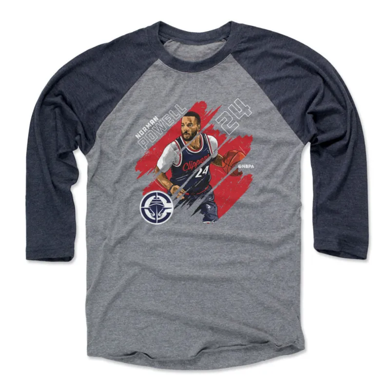 Norman Powell Los Angeles Clippers Stripes WHT sold by 500 Level