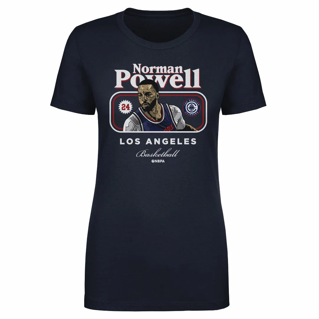 Norman Powell Los Angeles Clippers Cover WHT sold by 500 Level