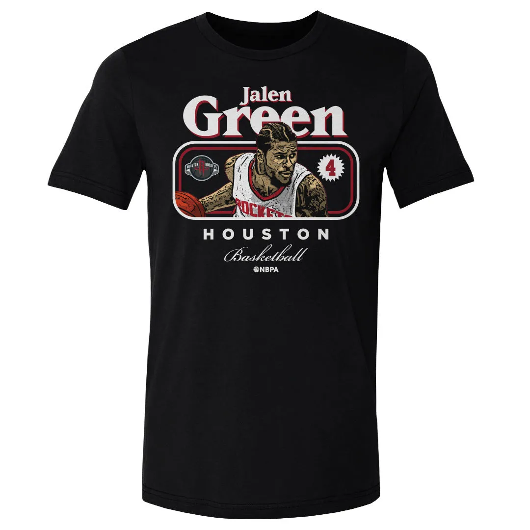 Jalen Green Houston Rockets Cover WHT sold by 500 Level product image thumbnail 2