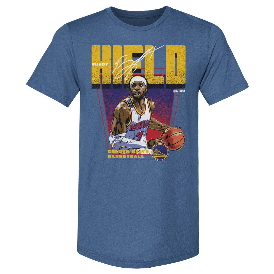 Buddy Hield Golden State Warriors Premiere WHT sold by 500 Level