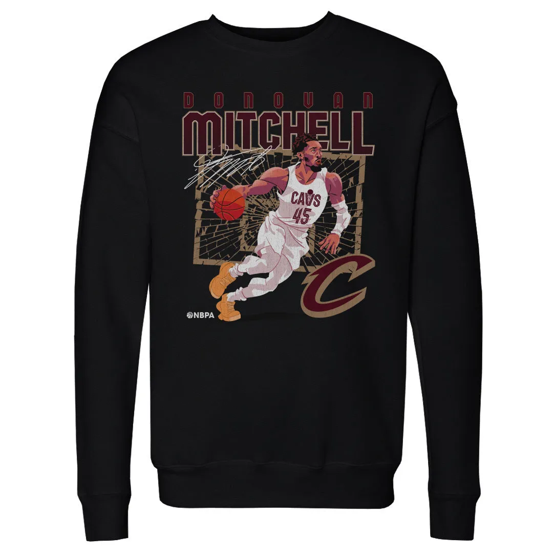 Donovan Mitchell Cleveland Cavaliers Shattered WHT sold by 500 Level product image thumbnail 2