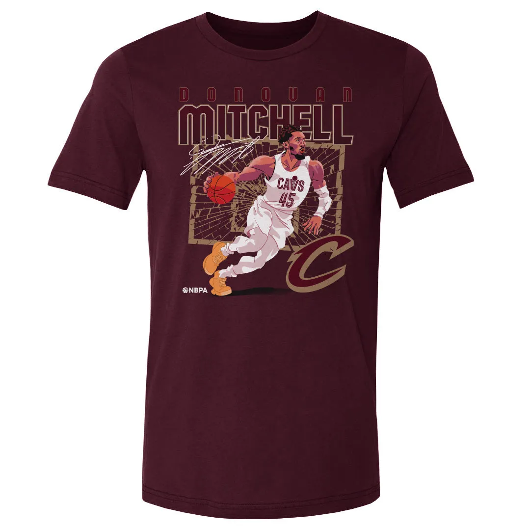 Donovan Mitchell Cleveland Cavaliers Shattered WHT sold by 500 Level product image thumbnail 3
