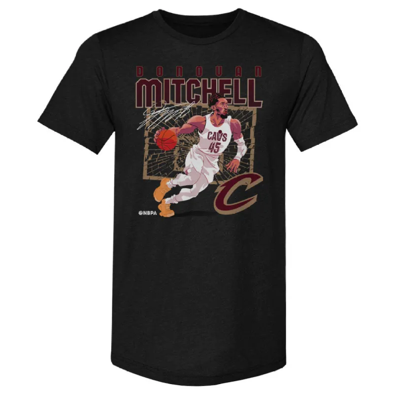 Donovan Mitchell Cleveland Cavaliers Shattered WHT sold by 500 Level
