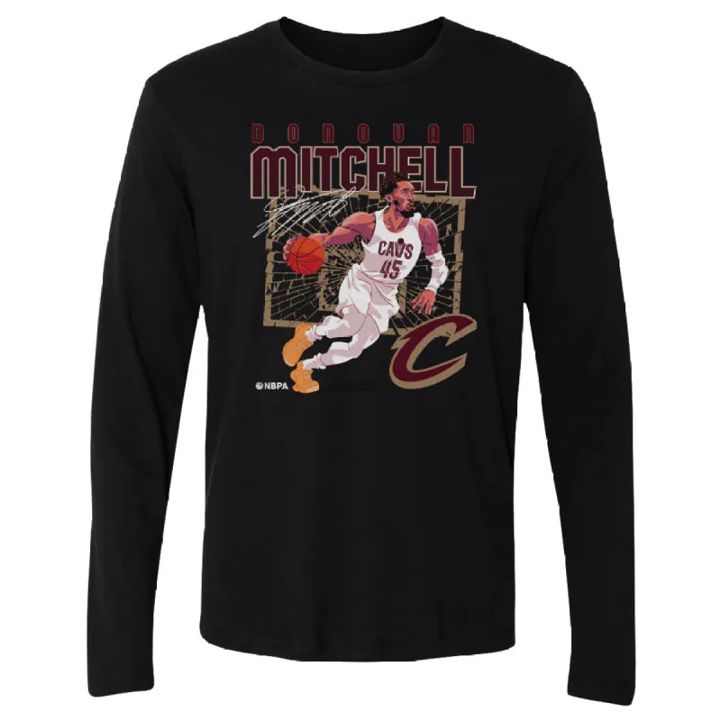 Donovan Mitchell Cleveland Cavaliers Shattered WHT sold by 500 Level