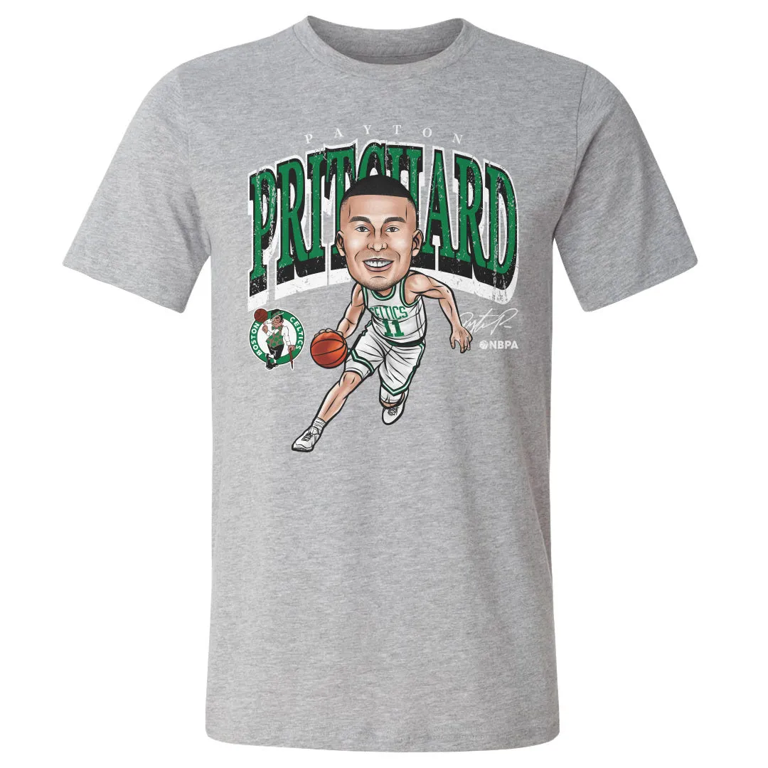 Payton Pritchard Boston Celtics Cartoon WHT sold by 500 Level product image thumbnail 3