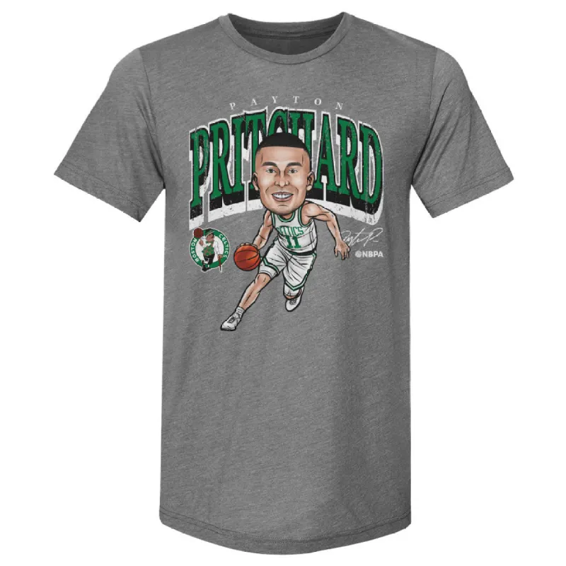 Payton Pritchard Boston Celtics Cartoon WHT sold by 500 Level