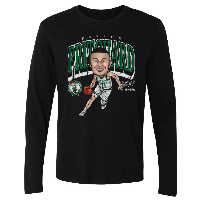 Payton Pritchard Boston Celtics Cartoon WHT sold by 500 Level