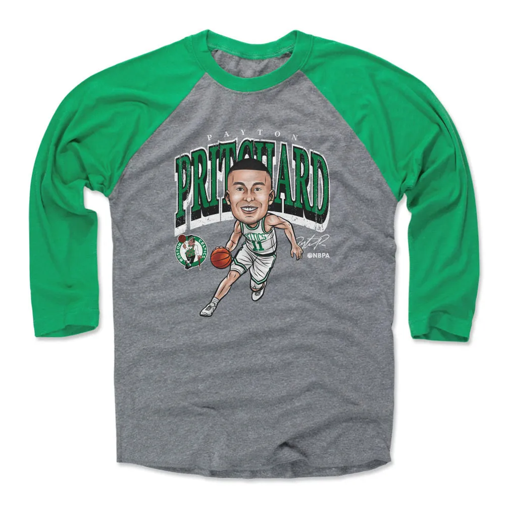 Payton Pritchard Boston Celtics Cartoon WHT sold by 500 Level product image thumbnail 2