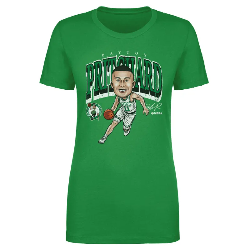 Payton Pritchard Boston Celtics Cartoon WHT sold by 500 Level