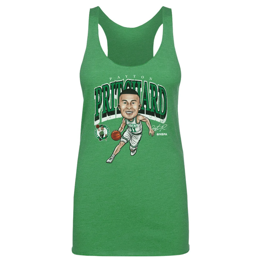 Payton Pritchard Boston Celtics Cartoon WHT sold by 500 Level
