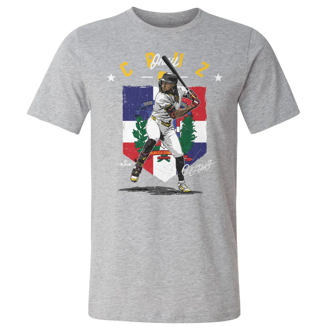 Oneil Cruz Pittsburgh Country Flag WHT sold by 500 Level product image thumbnail 2