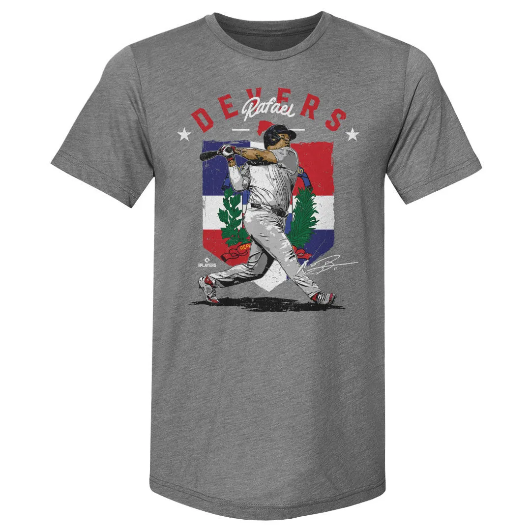 Rafael Devers Boston Country Flag WHT sold by 500 Level