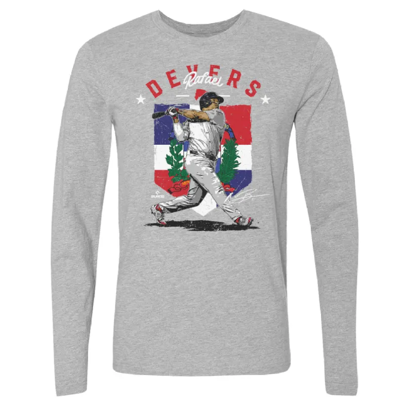 Rafael Devers Boston Country Flag WHT sold by 500 Level