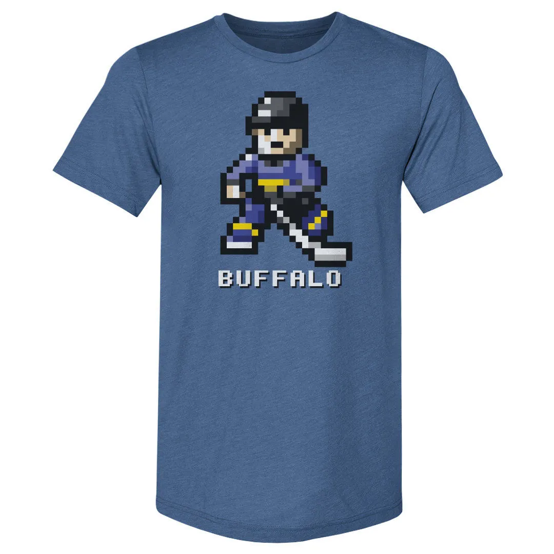 Buffalo Hockey 8-bit WHT sold by 500 Level