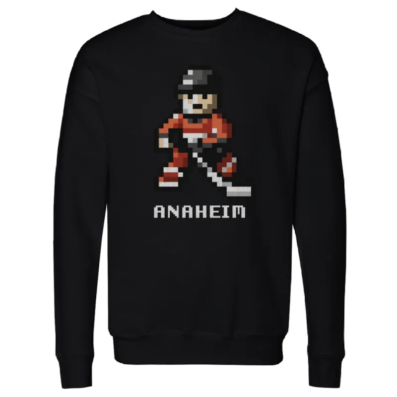 Anaheim Hockey 8-bit WHT sold by 500 Level