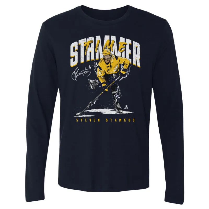Steven Stamkos Nashville Stammer Time WHT sold by 500 Level