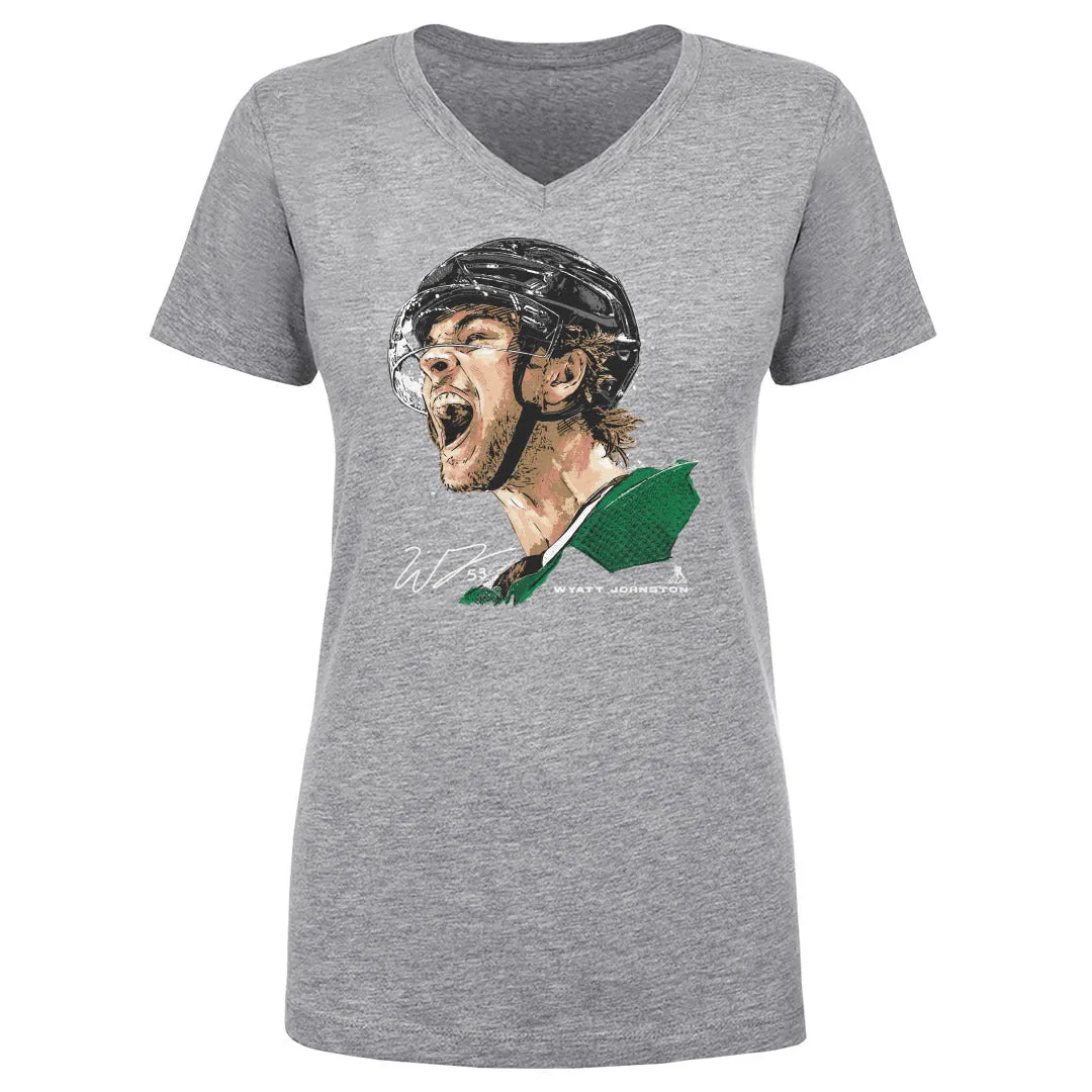 Wyatt Johnston Dallas Scream WHT sold by 500 Level