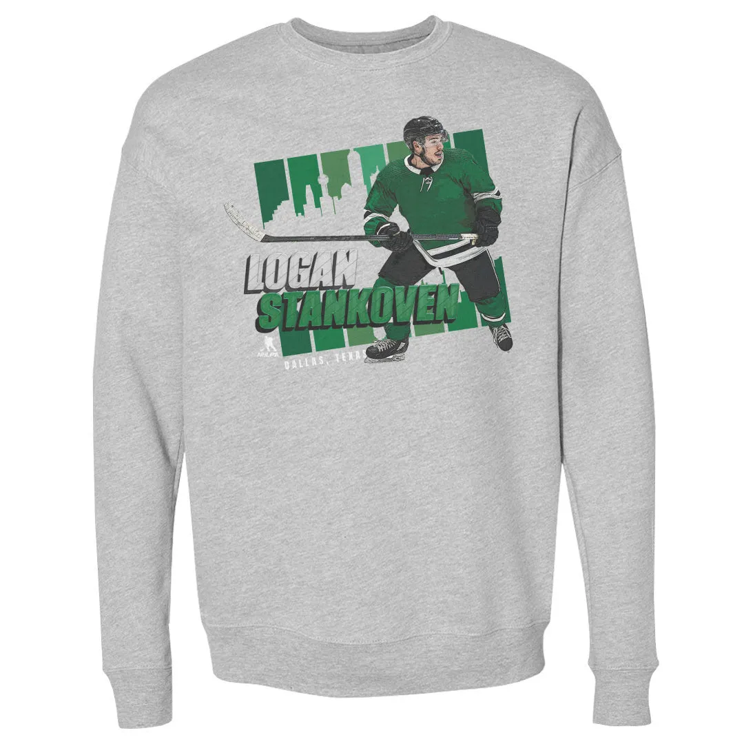 Logan Stankoven Dallas City Stack WHT sold by 500 Level