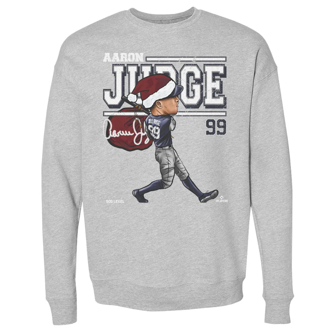 Aaron Judge New York Y Cartoon Santa Hat WHT sold by 500 Level