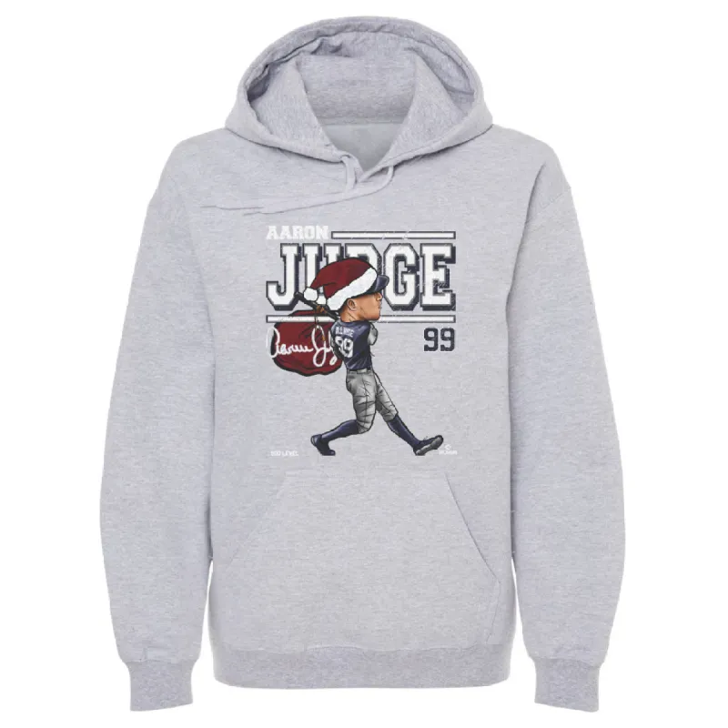 Aaron Judge New York Y Cartoon Santa Hat WHT sold by 500 Level