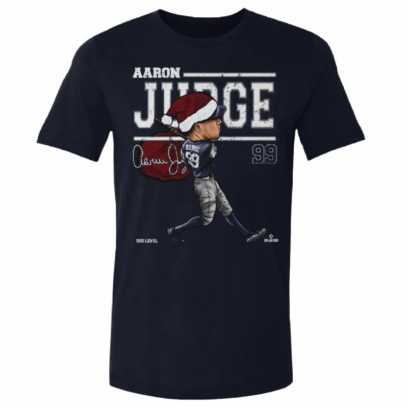Aaron Judge New York Y Cartoon Santa Hat WHT sold by 500 Level