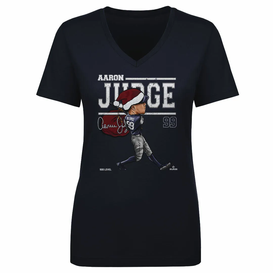 Aaron Judge New York Y Cartoon Santa Hat WHT sold by 500 Level product image thumbnail 2