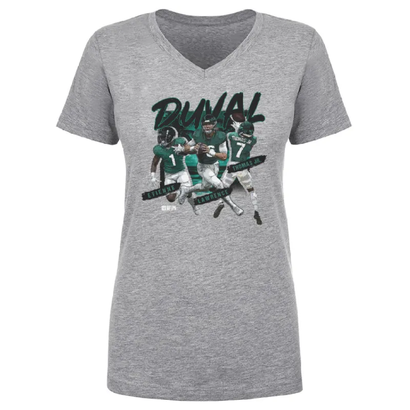 Trevor Lawrence Jacksonville Duval Trio WHT sold by 500 Level