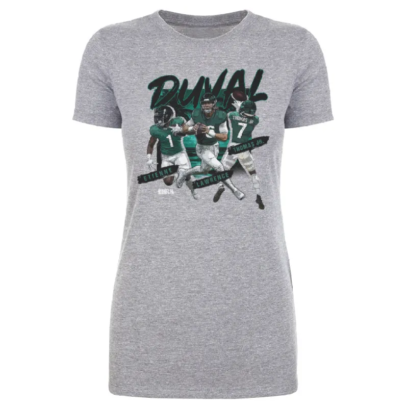 Trevor Lawrence Jacksonville Duval Trio WHT sold by 500 Level