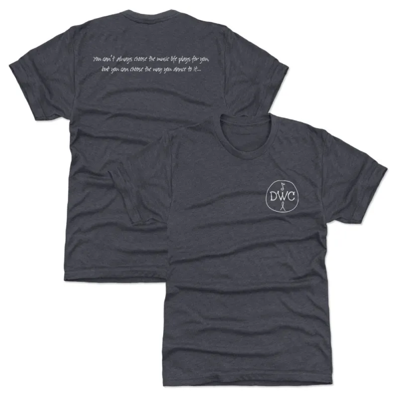 Dancing While Cancering Crest & Quote Pocket Front & Back White WHT sold by 500 Level