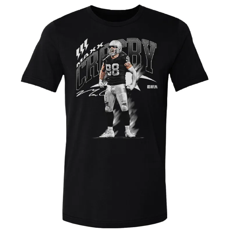 Maxx Crosby Las Vegas Retro WHT sold by 500 Level