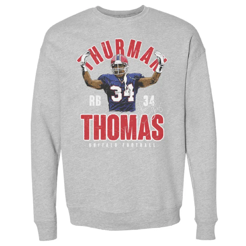 Thurman Thomas Buffalo Player Name WHT sold by 500 Level