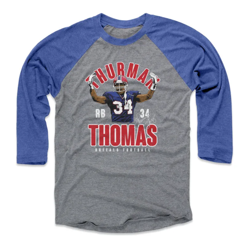 Thurman Thomas Buffalo Player Name WHT sold by 500 Level