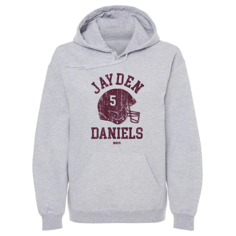 Jayden Daniels Washington Helmet Font sold by 500 Level