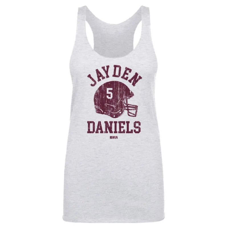 Jayden Daniels Washington Helmet Font sold by 500 Level