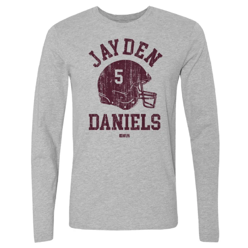 Jayden Daniels Washington Helmet Font sold by 500 Level