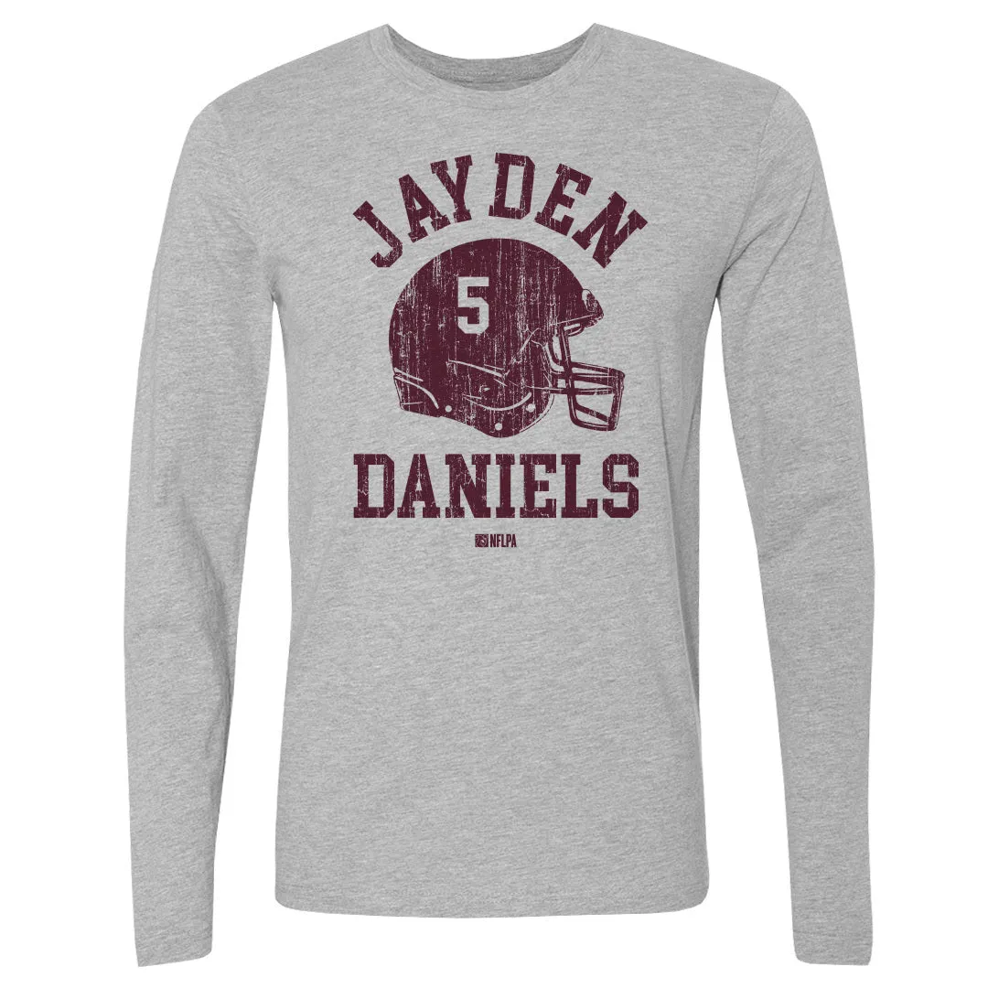 Jayden Daniels Washington Helmet Font sold by 500 Level