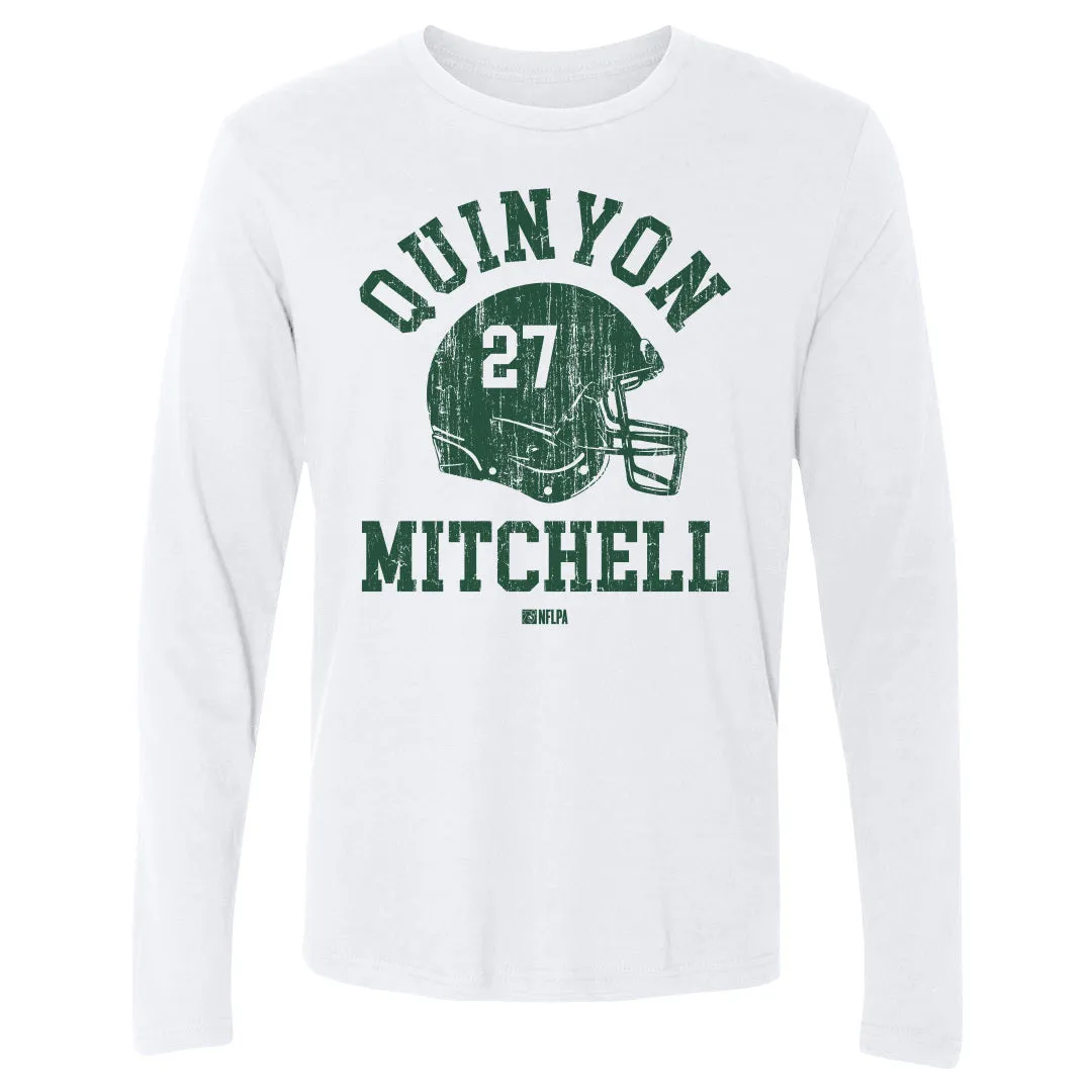Quinyon Mitchell Philadelphia Helmet Font sold by 500 Level