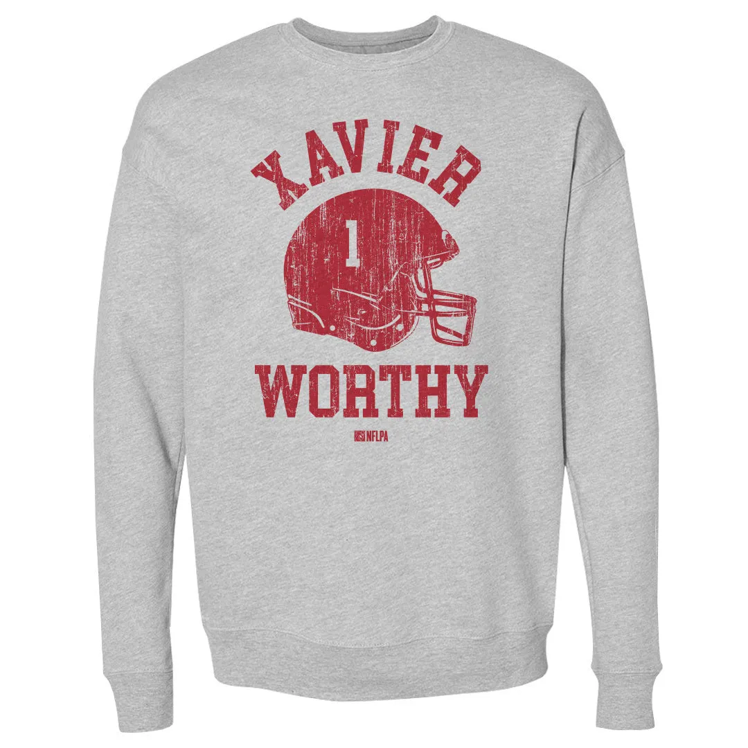 Xavier Worthy Kansas City Helmet Font sold by 500 Level product image thumbnail 2
