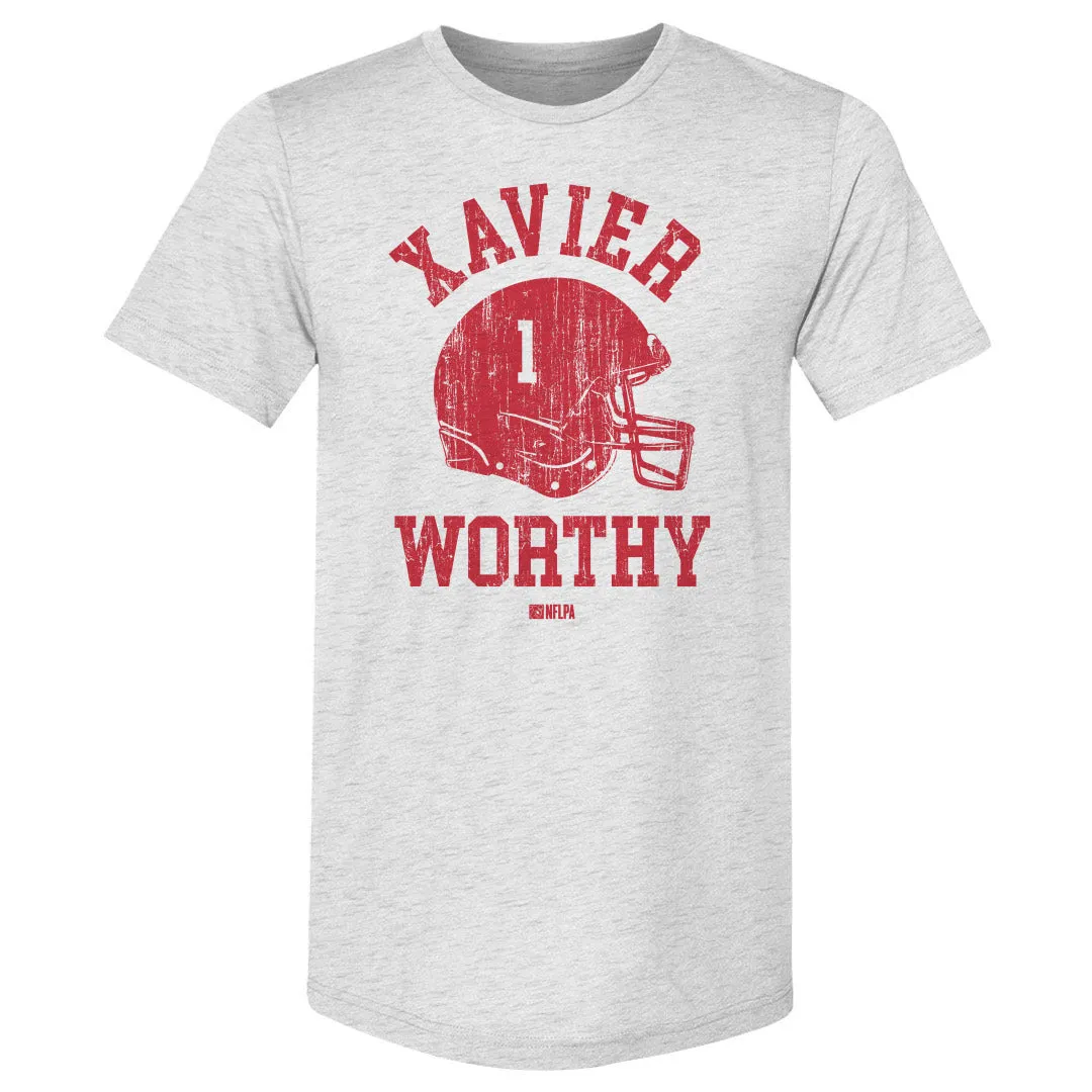 Xavier Worthy Kansas City Helmet Font sold by 500 Level product image thumbnail 2