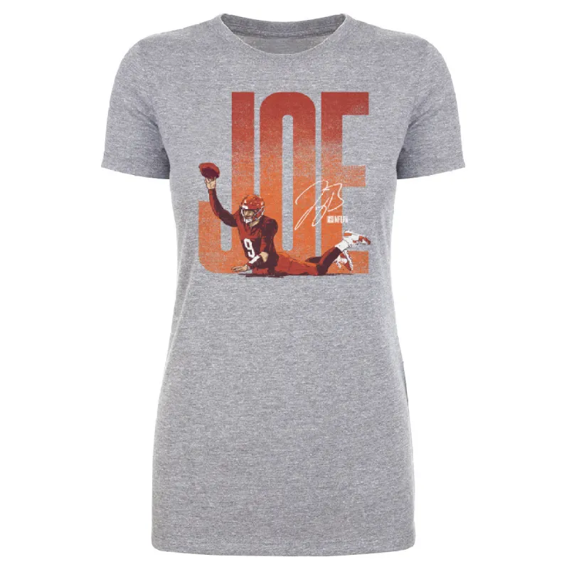 Joe Burrow Cincinnati TD Pass WHT sold by 500 Level