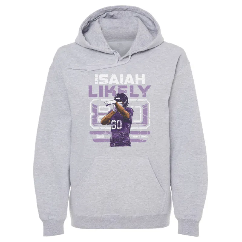 Isaiah Likely Baltimore Player Name WHT sold by 500 Level