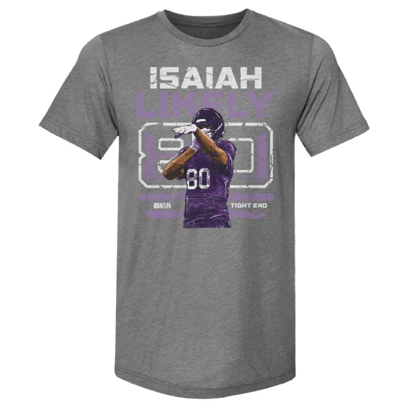 Isaiah Likely Baltimore Player Name WHT sold by 500 Level