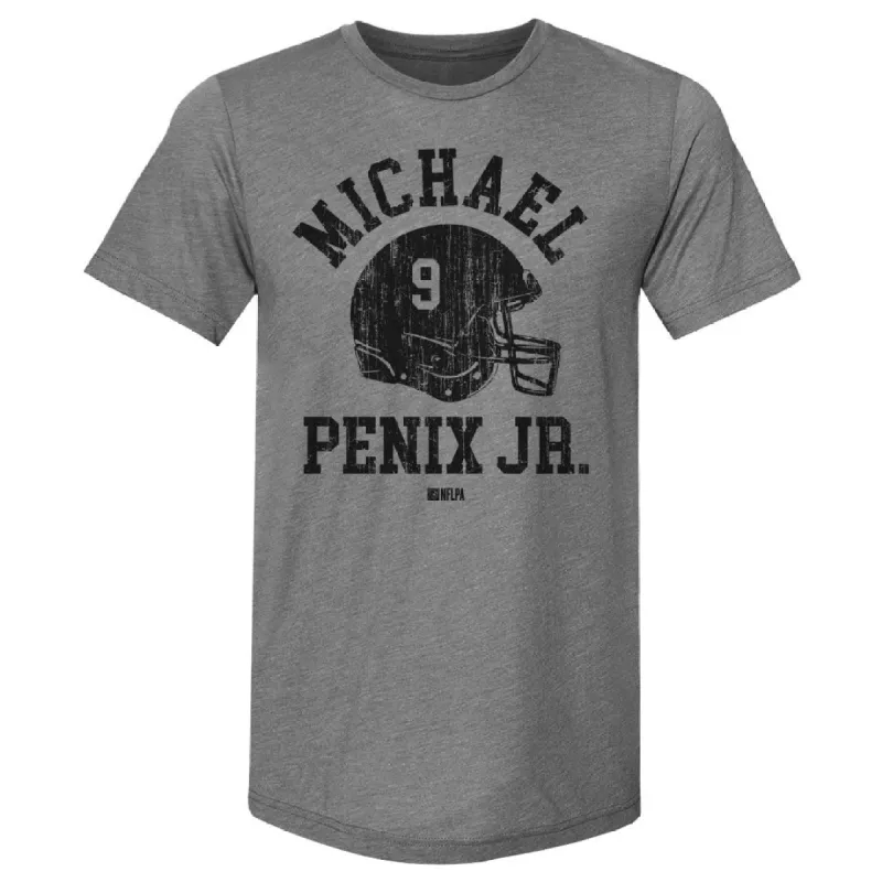 Michael Penix Jr. Atlanta Helmet Font sold by 500 Level