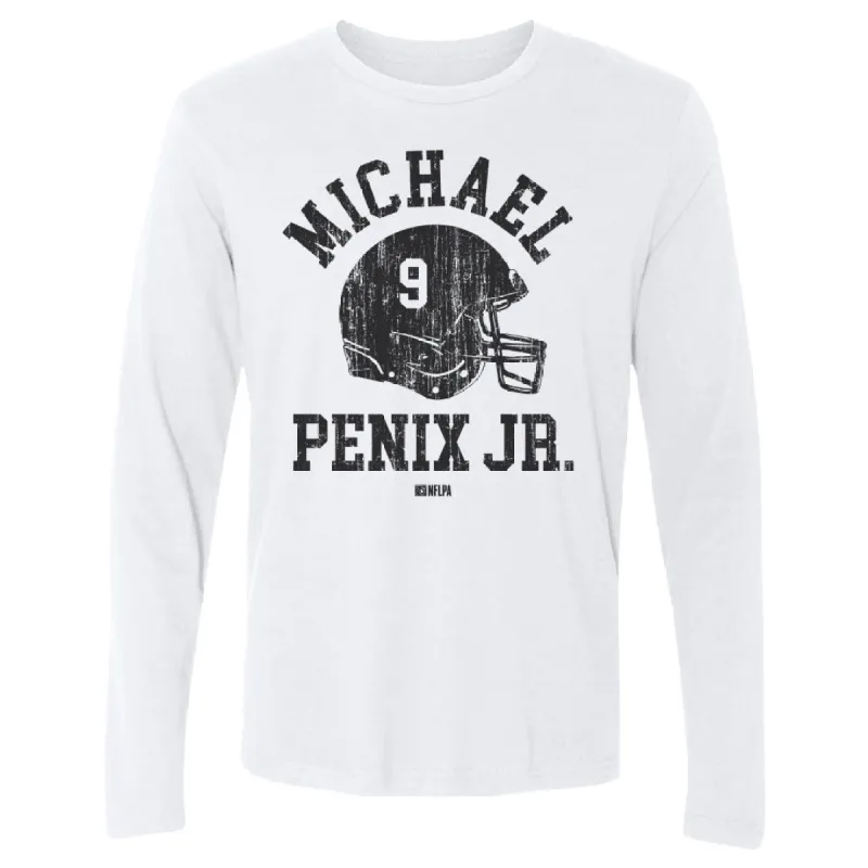 Michael Penix Jr. Atlanta Helmet Font sold by 500 Level