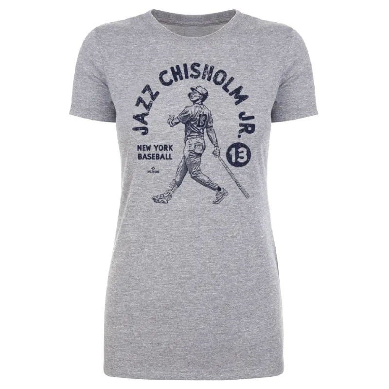 Jazz Chisholm Jr. New York Y Stamp WHT sold by 500 Level